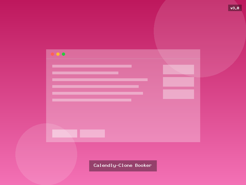 Calendly-Clone Booker