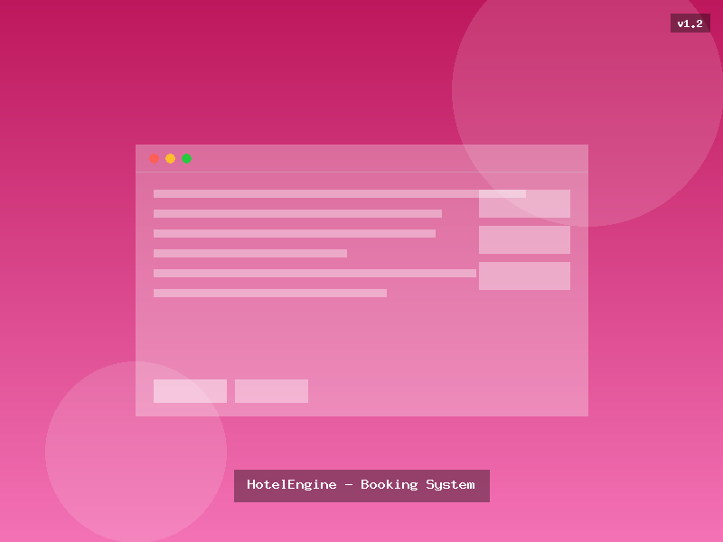 HotelEngine - Booking System
