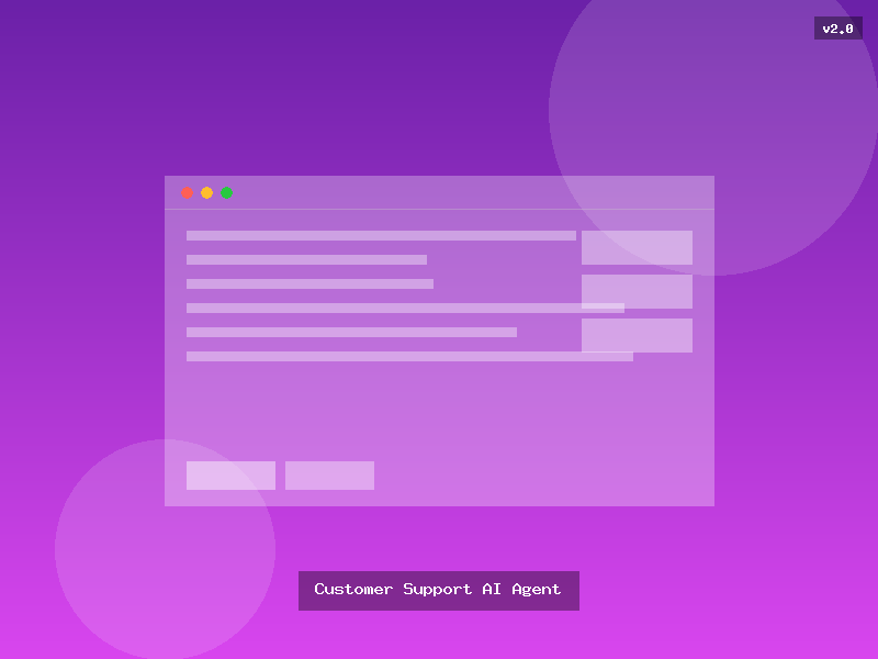 Customer Support AI Agent