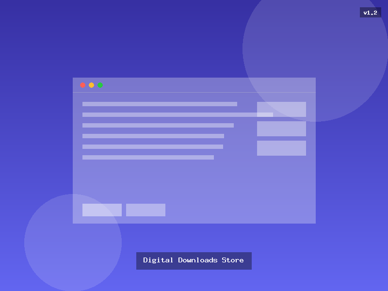 Digital Downloads Store