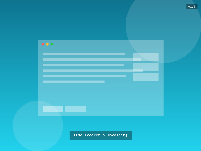 Time Tracker & Invoicing