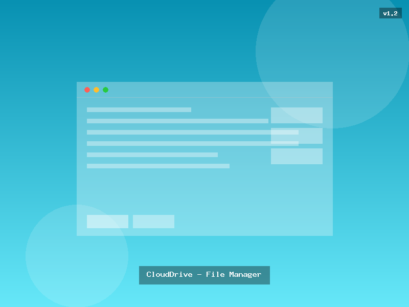 CloudDrive - File Manager