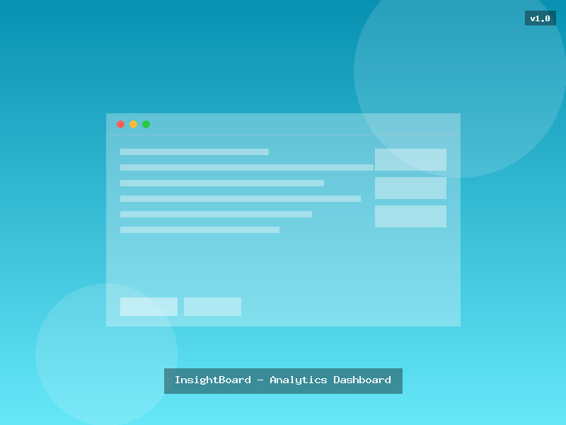 InsightBoard - Analytics Dashboard
