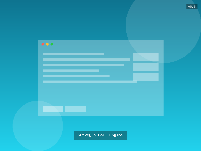 Survey & Poll Engine