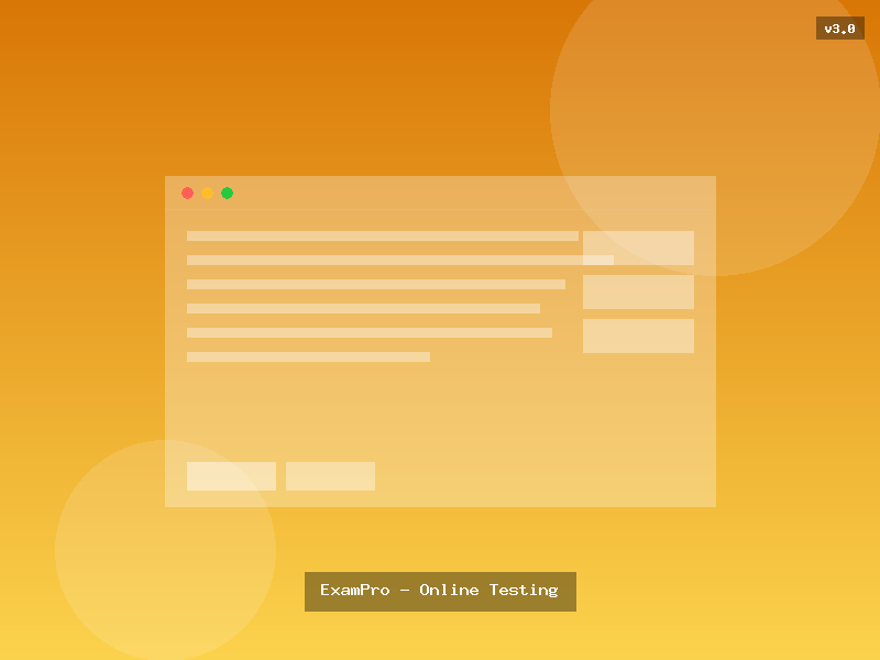 ExamPro - Online Testing