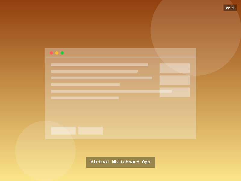 Virtual Whiteboard App