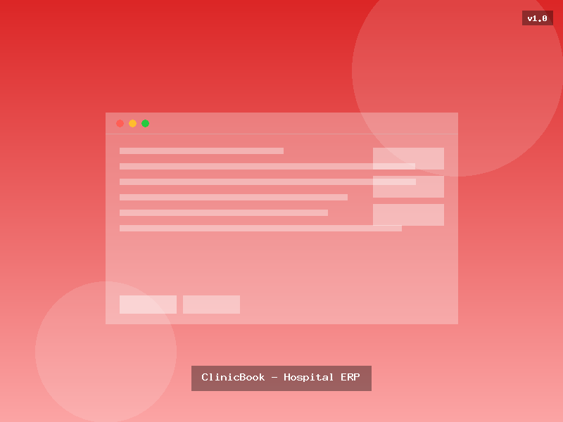 ClinicBook - Hospital ERP