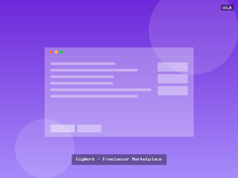 GigWork - Freelancer Marketplace