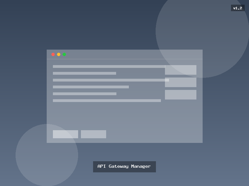 API Gateway Manager