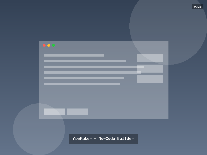 AppMaker - No-Code Builder