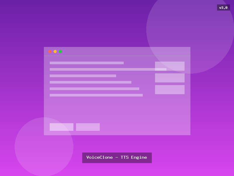 VoiceClone - TTS Engine