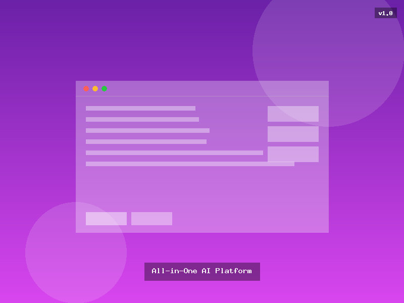 All-in-One AI Platform