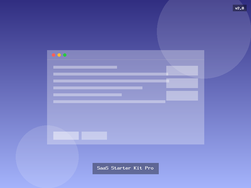 SaaS Starter Kit Pro