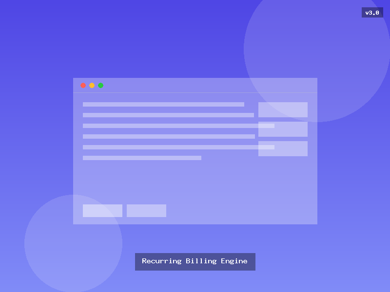 Recurring Billing Engine