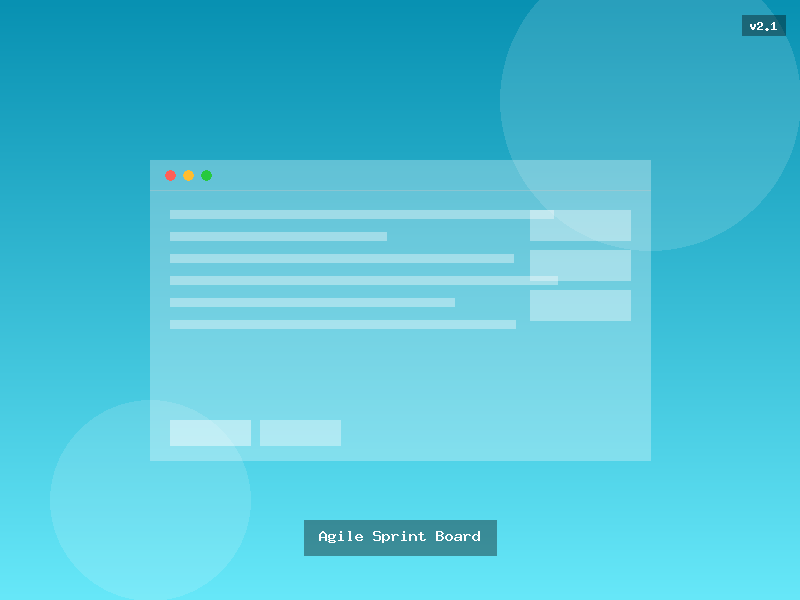 Agile Sprint Board