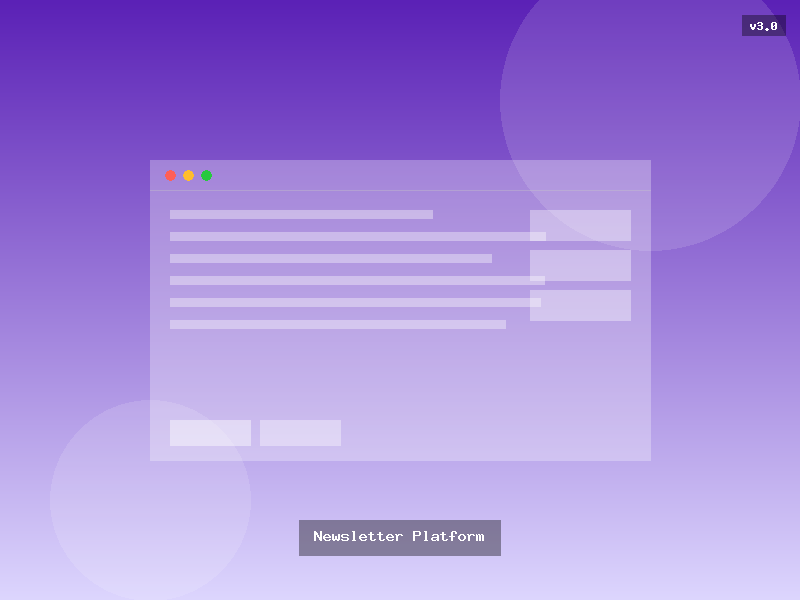 Newsletter Platform