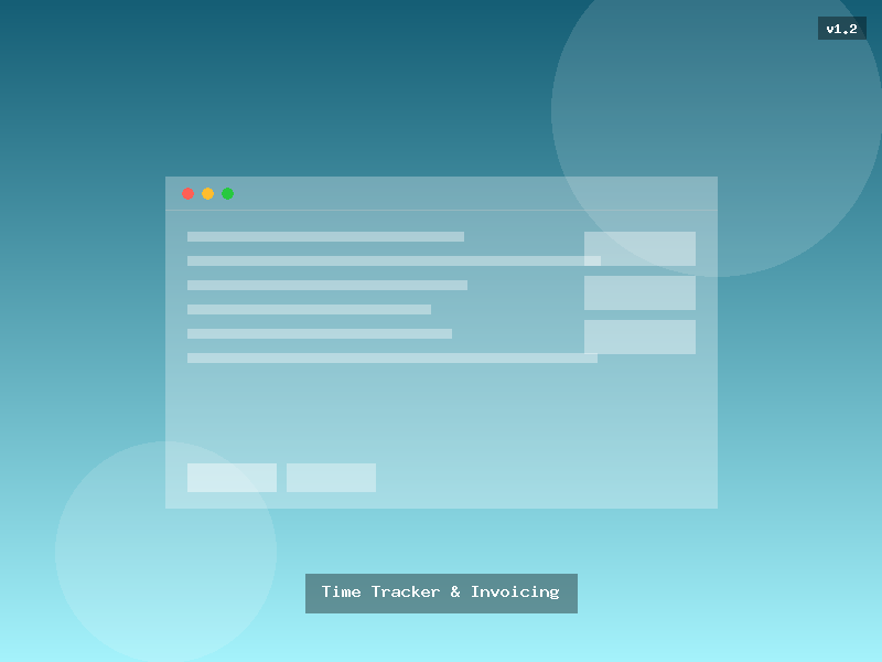Time Tracker & Invoicing