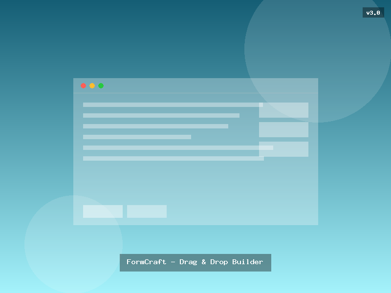 FormCraft - Drag & Drop Builder