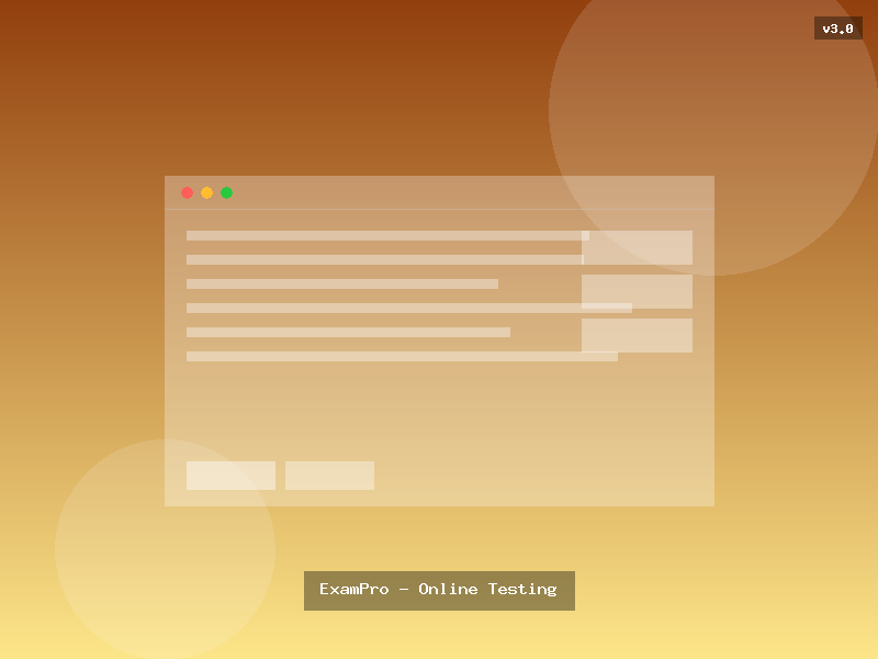 ExamPro - Online Testing