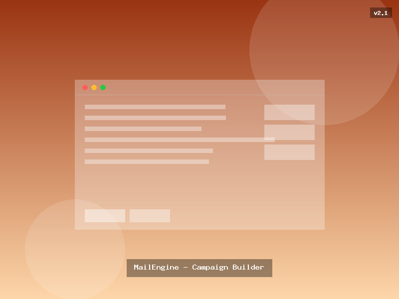 MailEngine - Campaign Builder