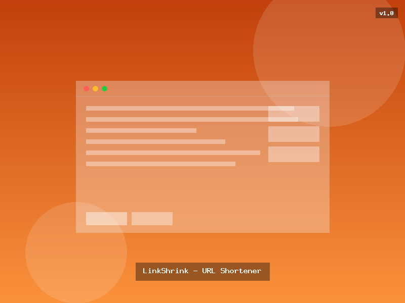 LinkShrink - URL Shortener