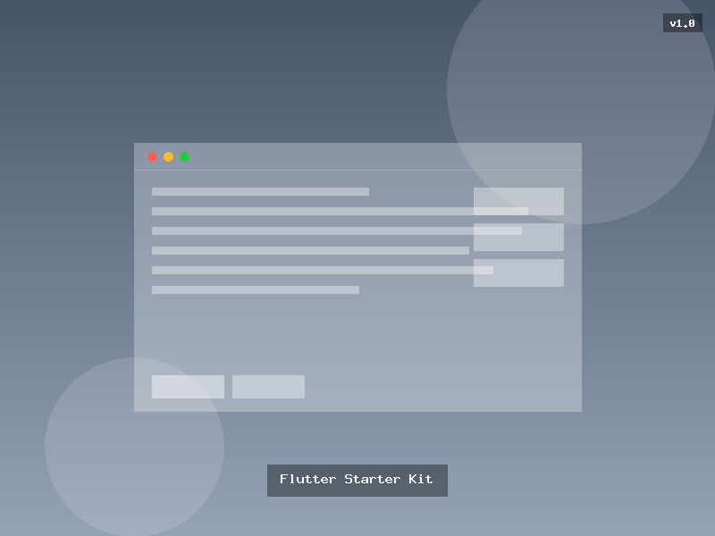 Flutter Starter Kit