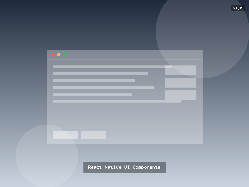 React Native UI Components
