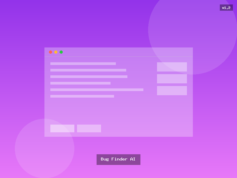 Bug Finder AI