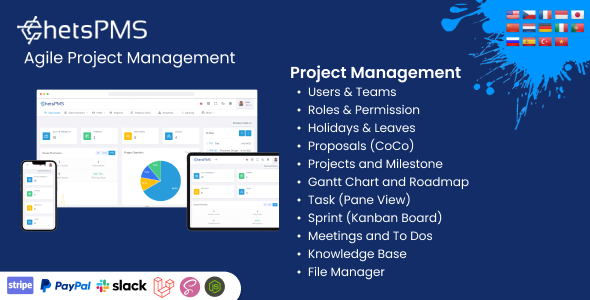 ChetsPMS - Agile Project Managements