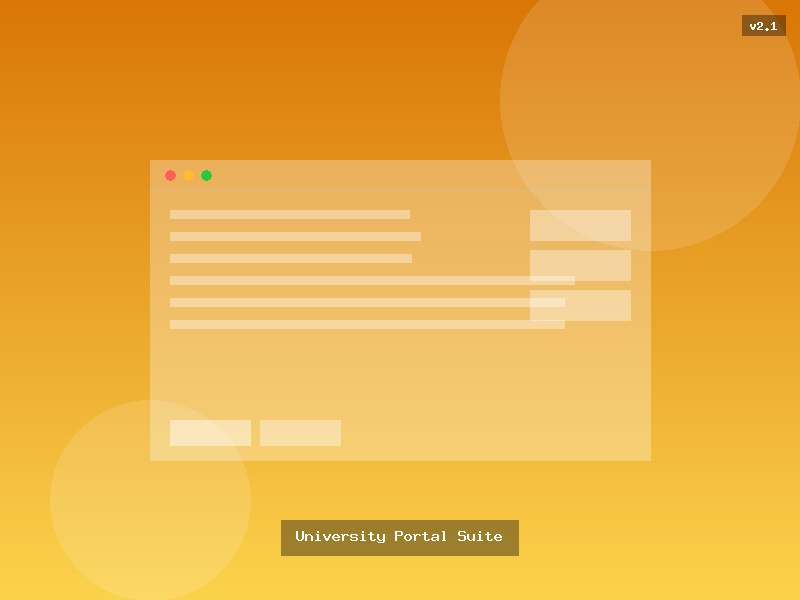 University Portal Suite