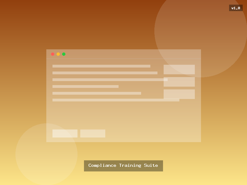 Compliance Training Suite