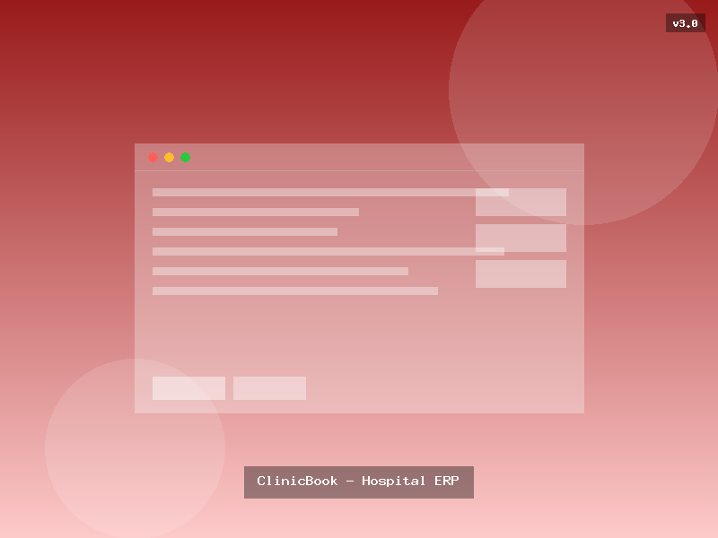 ClinicBook - Hospital ERP